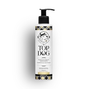 Hypoallergenic shampoo green clay - Specialized dog and pet nourishing, strengthening and radiance shampoos- Top Dog grooming products