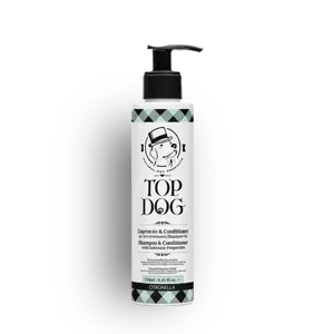 dog shampoo with insect repellent properties - dog shampoo with natural ingredients "Top Dog"