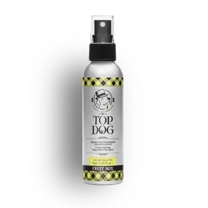hypoallergic dog and pet fragrance - fragrance for pets with fruit flavor- Top Dog pet dermaceuticals and pet care products