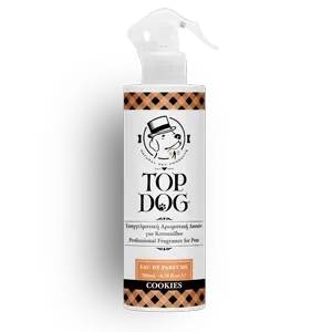 Λοσιόν σκύλων - επαγγελματική αρωματική λοσιόν για κατοικίδια - Top Dog επαγγελματικά προϊόντα κατοικιδίων